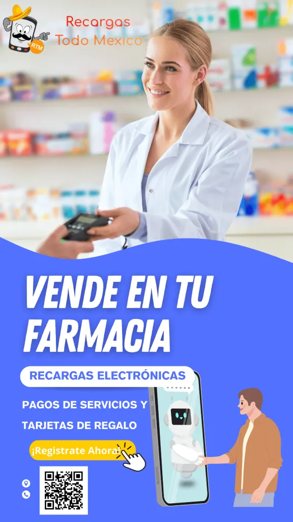 5 Razones para Vender Tiempo Aire, Pago de Servicios y Tarjetas de Regalo en tu Farmacia y Aumentar tus Ingresos